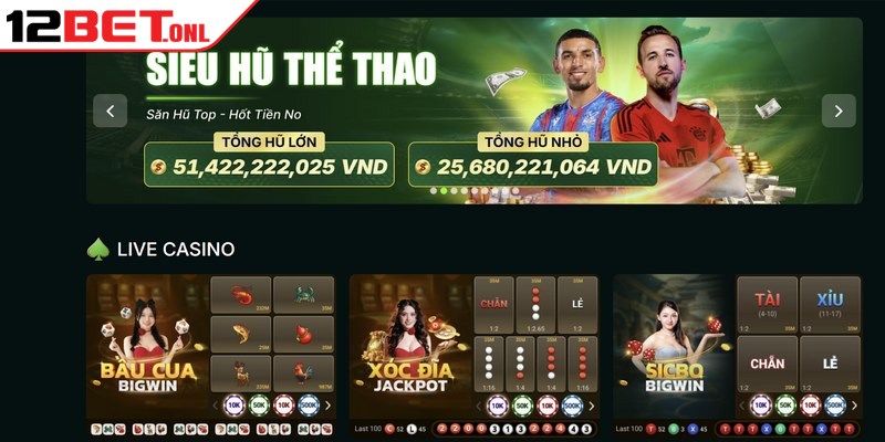12BET là gì? Bí mật đằng sau sân chơi cược trực tuyến 16 12BET có lừa đảo không – Đánh giá tổng quan