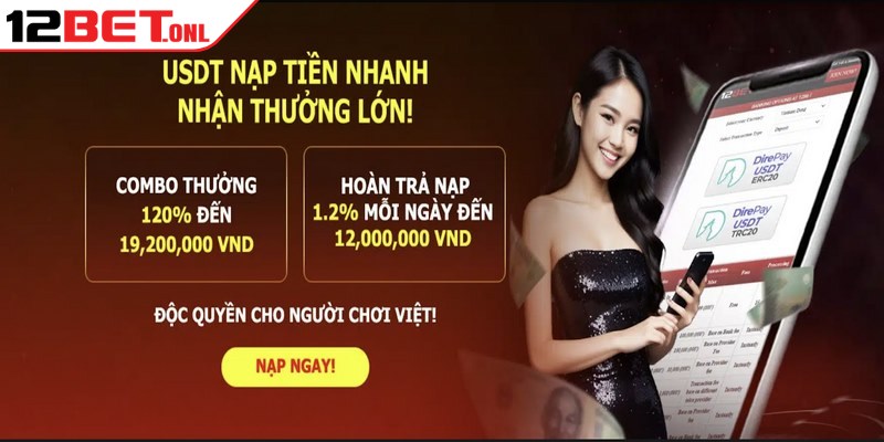 12BET là gì? Bí mật đằng sau sân chơi cược trực tuyến 18 Lựa chọn các phương thức nạp/rút tiền an toàn và được 12BET công nhận