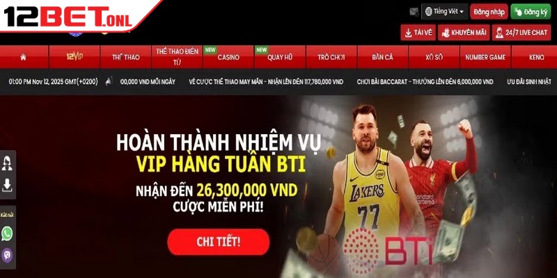 Giấy Phép Hoạt Động Của 12BET – Uy Tín Và Hợp Pháp 17 Đánh giá 12BET sở hữu kho game đa dạng